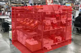 【西友 岩村田相生店】店内レジ前 プロモーション用途や物販、食物販のポップアップストアに最適なスーパー店内催事イベントスペース