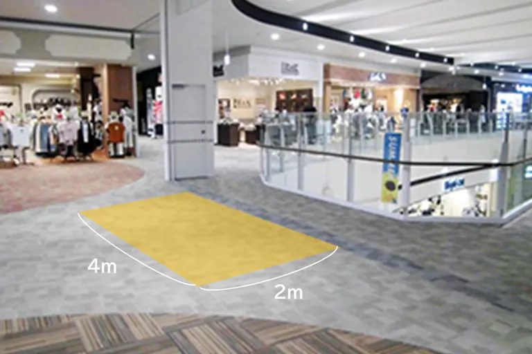 【イオンモール天童】ハニーズ前の画像3