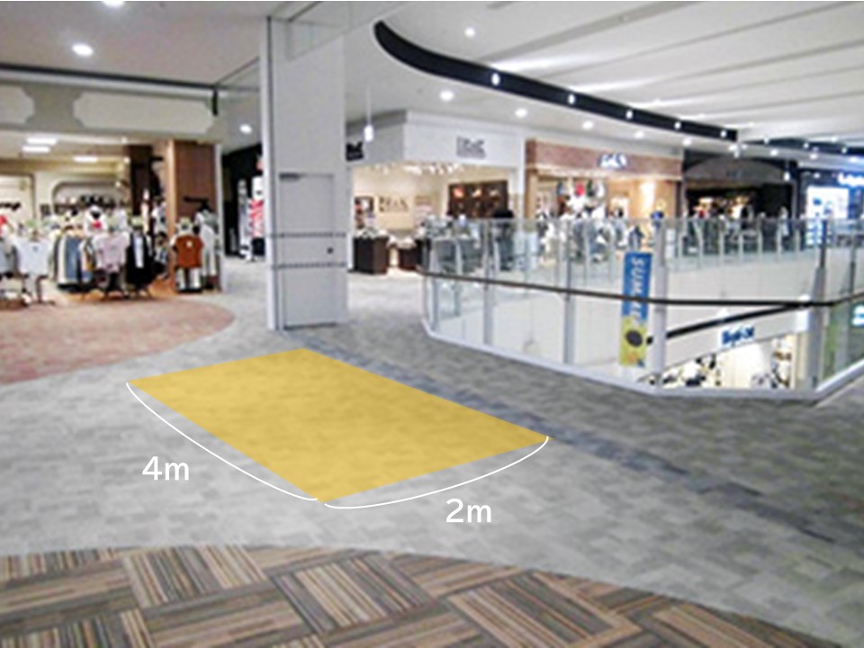 【イオンモール天童】ハニーズ前