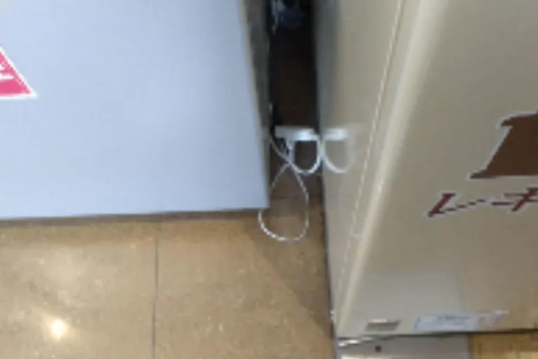 【マックスバリュ寒河江中央店】くつろぎスペース前の一部(店内ギャザリングスペース前の一部) 販促プロモーションや物販に最適なスーパー店内催事イベントスペース