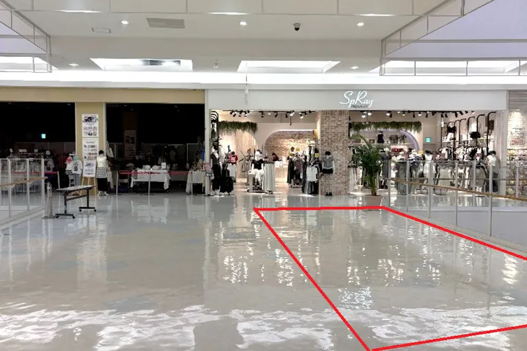 片面使用時4m×6m 全面使用時6.5m×6m