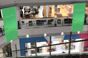 【イオンモール神戸南】モール内広告 大型バナー