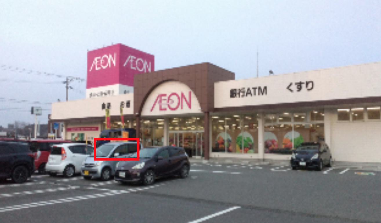 【イオン浪江店】店舗外入口脇キッチンカースペース キッチンカー出店に最適なスーパー店外催事イベントスペース