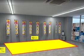 【スーパーセンタートライアル益城台店】食物販やPR活動に最適な店内「2F風除室 スペース」