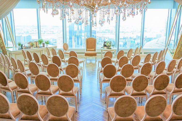 【大阪駅5分】展示会やレセプションパーティーに最適な大阪の街を一望できるイベントスペース(バンケット Claire)