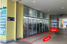 【LaLaテラス南千住】2階BC間通路