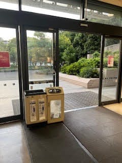 【イオンスタイル品川シーサイド】イオンバイクそばの入口スペース