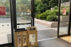 【イオンスタイル品川シーサイド】イオンバイクそばの入口スペース