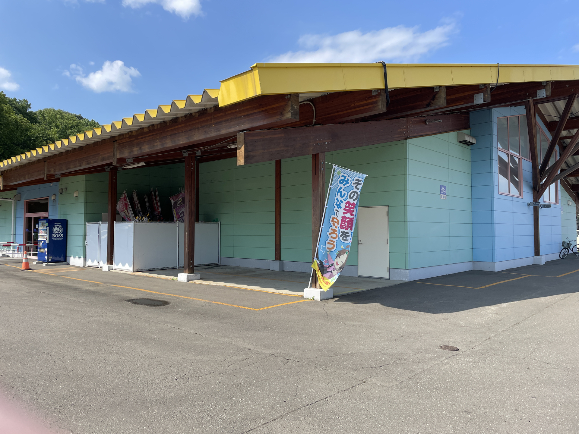 【ダイナム北海道北広島店ゆったり館】キッチンカーやプロモーションに最適なアミューズメント施設のイベントスペース（駐車場）