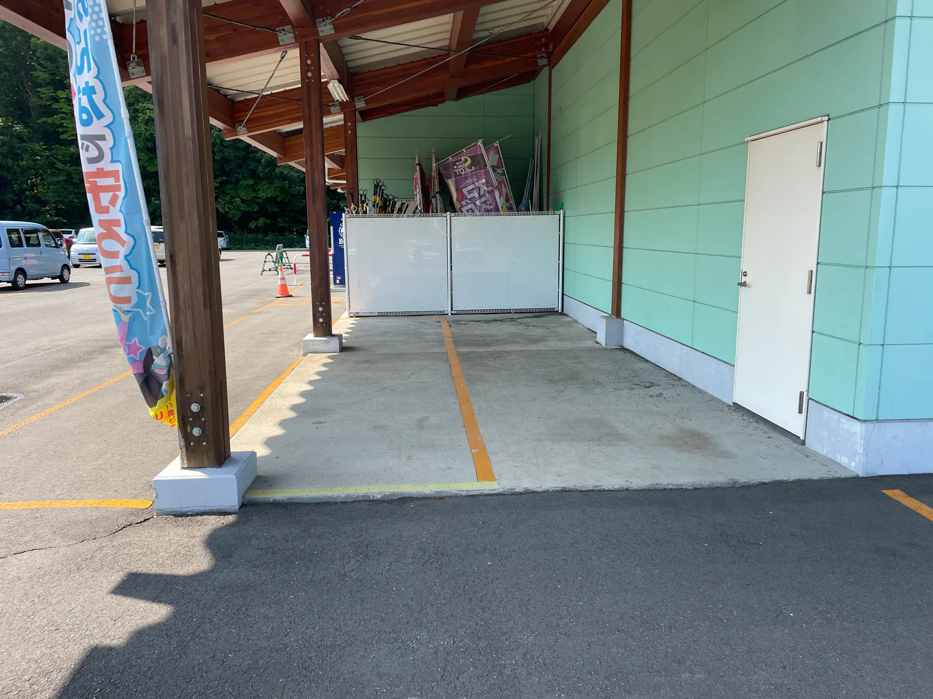 【ダイナム北海道北広島店ゆったり館】キッチンカーやプロモーションに最適なアミューズメント施設のイベントスペース(駐車場)