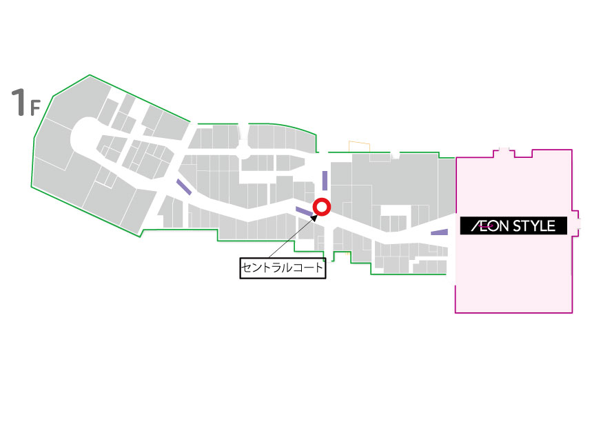 【イオンモール熊本】セントラルコート