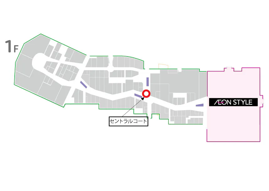【イオンモール熊本】セントラルコート