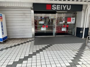 【西友　西千葉店】1F屋外入口横　プロモーション用途や物販、食物販のポップアップストアに最適なスーパーの屋外催事イベントスペース