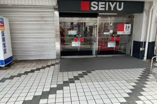 【西友 西千葉店】1F屋外入口横 プロモーション用途や物販、食物販のポップアップストアに最適なスーパーの屋外催事イベントスペース