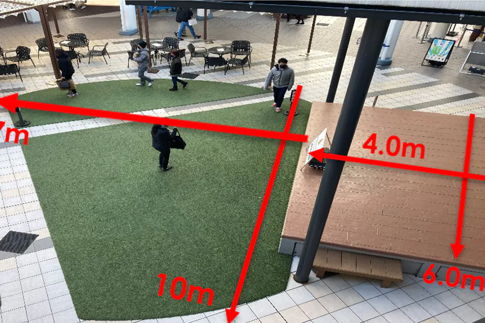 【三井アウトレットパーク ジャズドリーム長島】1階 サザンベルスクエアステージ