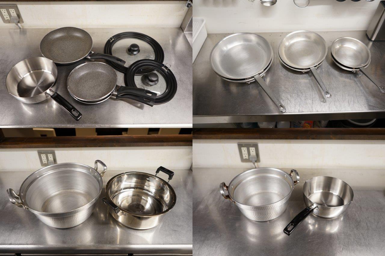 フライパン、鍋