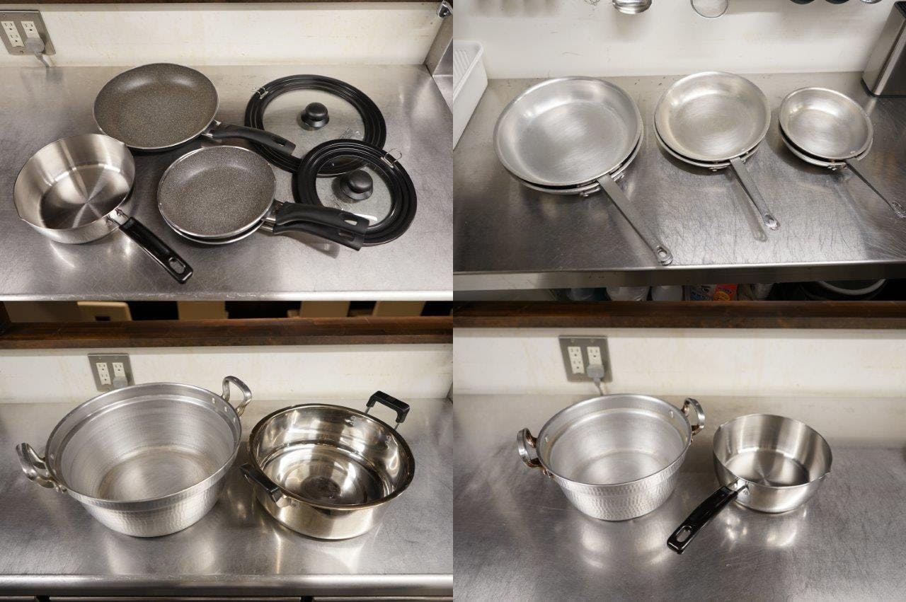 フライパン、鍋