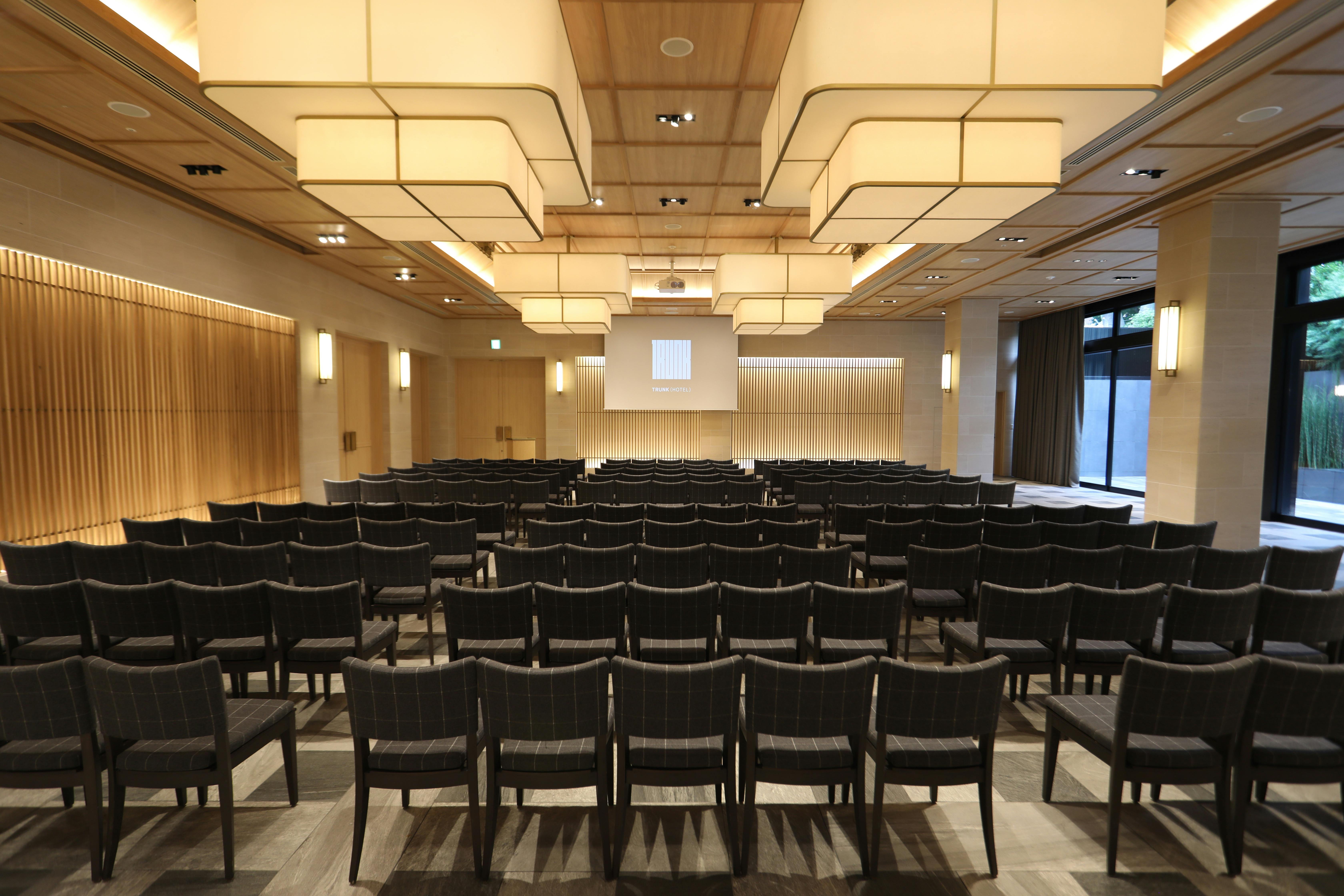 【渋谷駅6分｜ONDEN】ローンチパーティや大型プロモーション、展示会イベントの開催に最適な「TRUNK（HOTEL）」内のイベントスペース