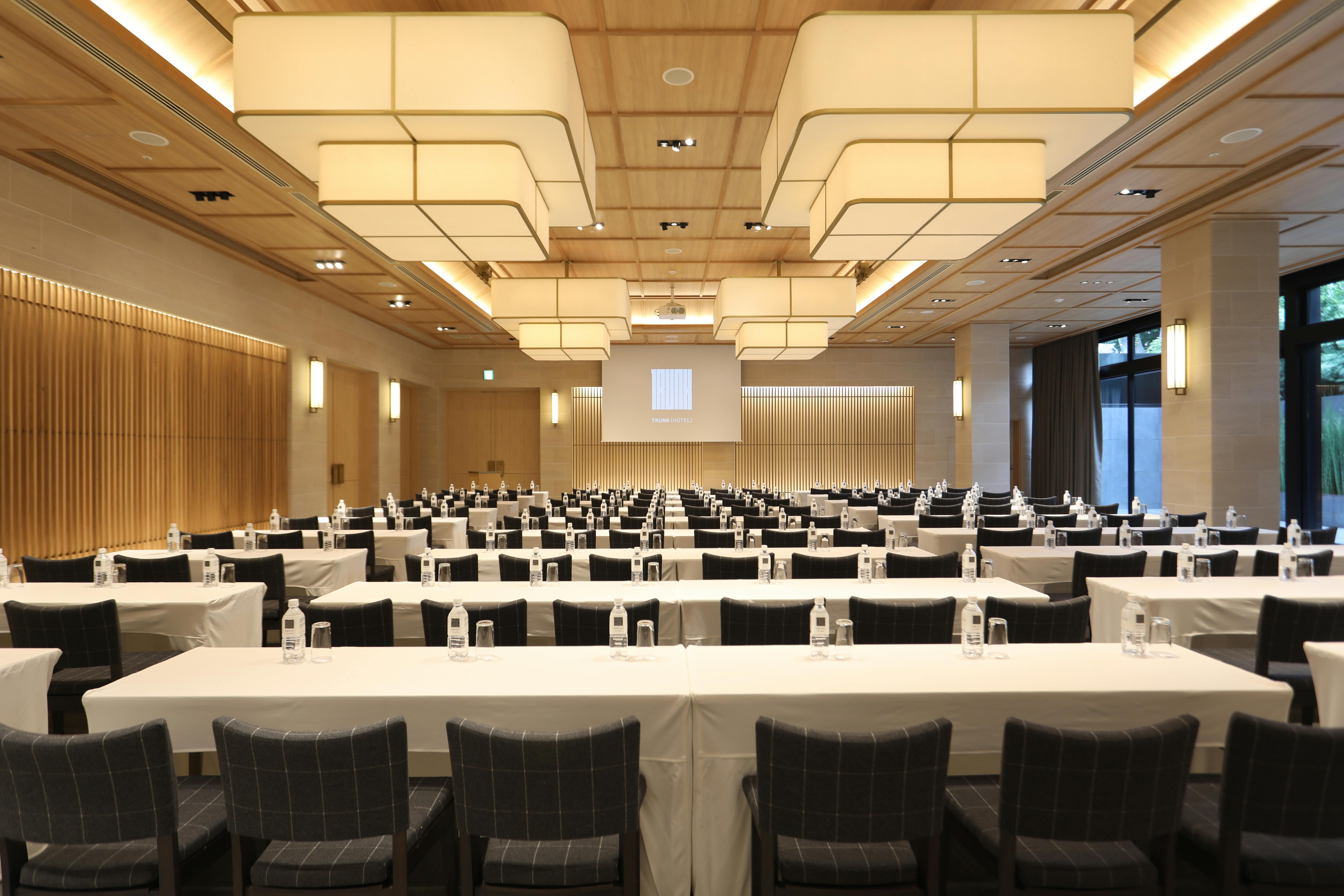 【渋谷駅6分｜ONDEN】ローンチパーティや大型プロモーション、展示会イベントの開催に最適な「TRUNK（HOTEL）」内のイベントスペース