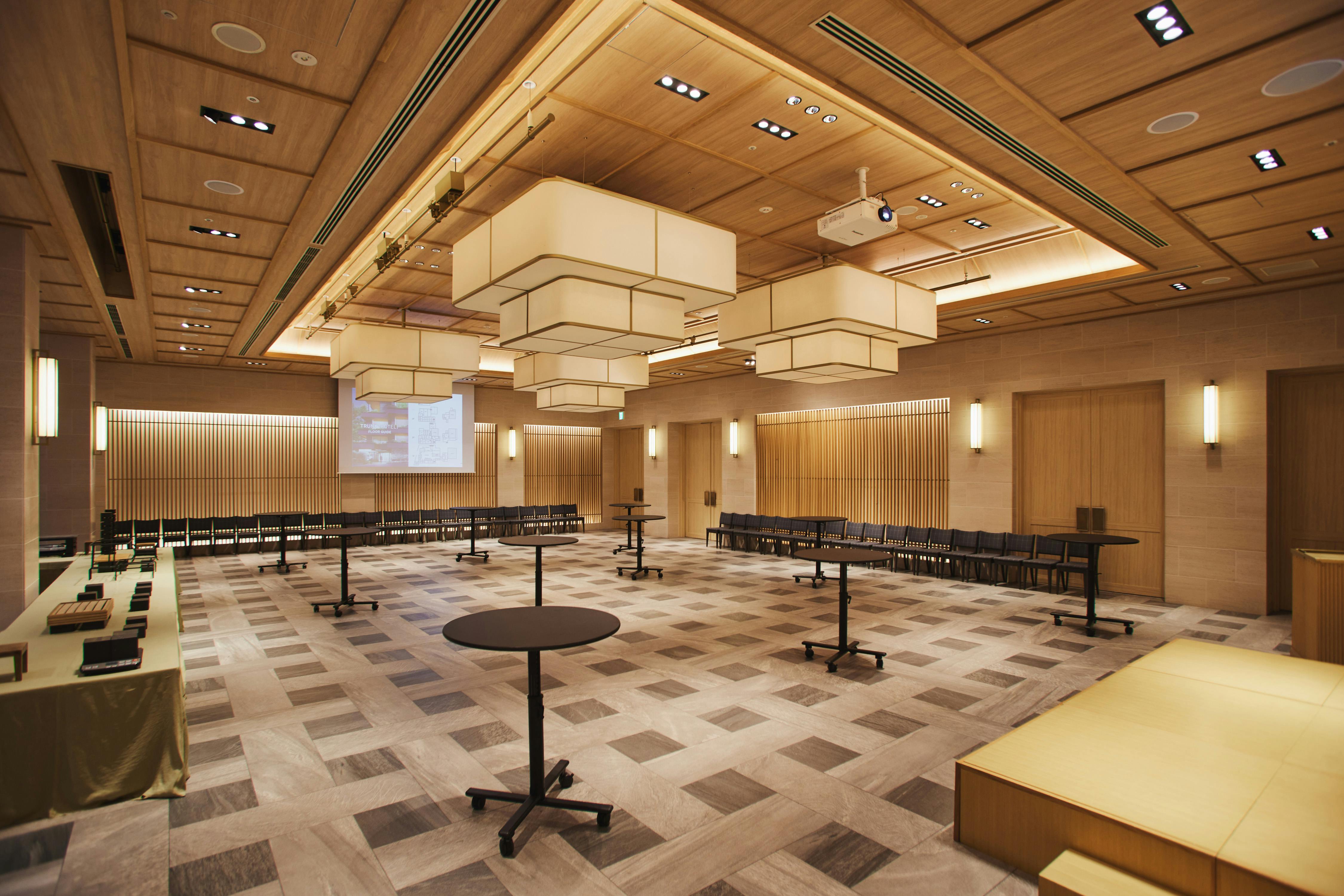 【渋谷駅6分｜ONDEN】ローンチパーティや大型プロモーション、展示会イベントの開催に最適な「TRUNK（HOTEL）」内のイベントスペース