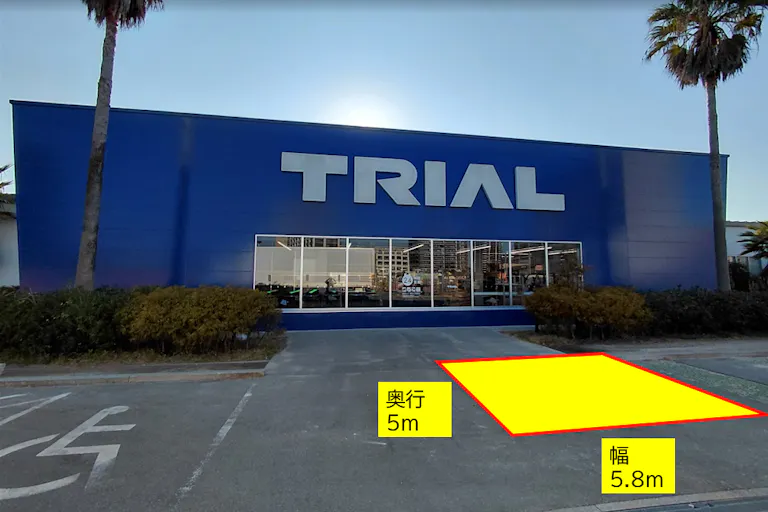 出店スペース:正面