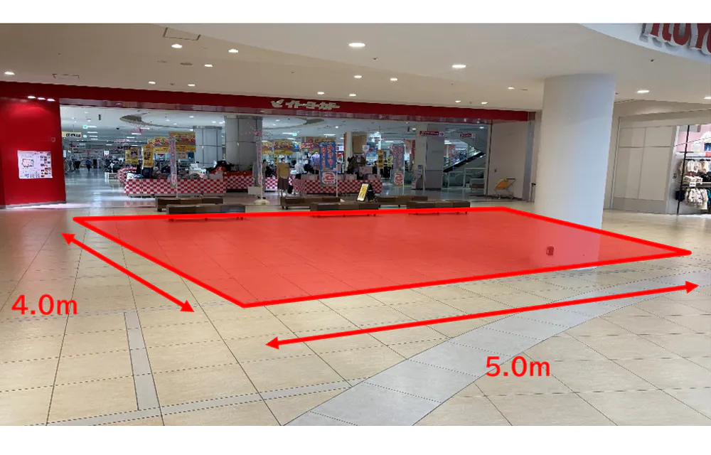【ららぽーと横浜】2階 IY連絡口