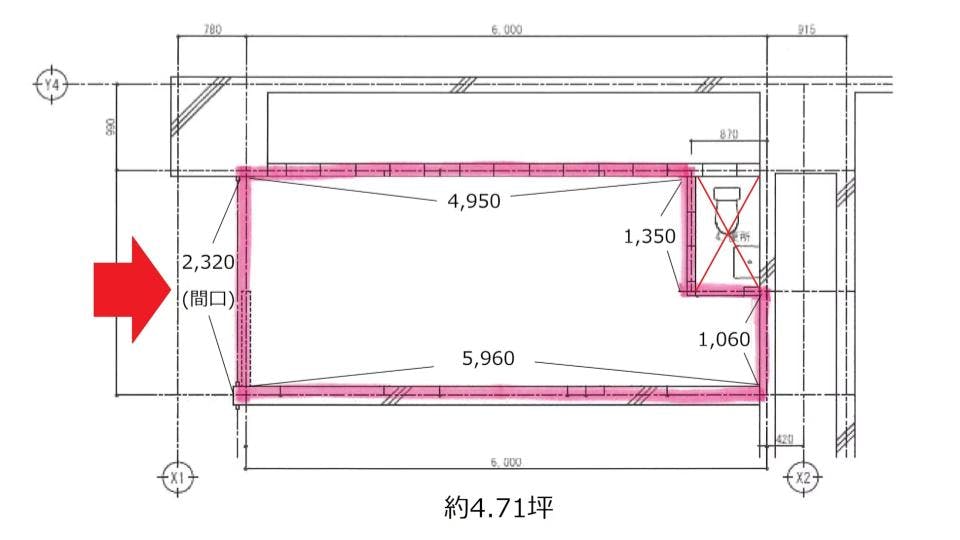 【小岩駅1分】物販に適した北口目の前のイトーヨーカドー内店舗区画スペース