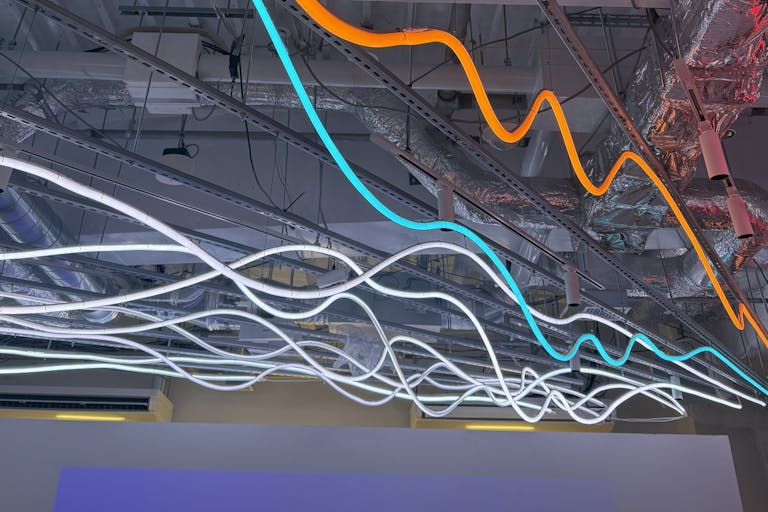 スタジオ照明(カラー切替可)