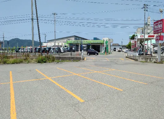 【マックスバリュ白山】駐車場(移動販売車　電源なし)キッチンカー出店に最適なスーパー店外催事イベントスペース