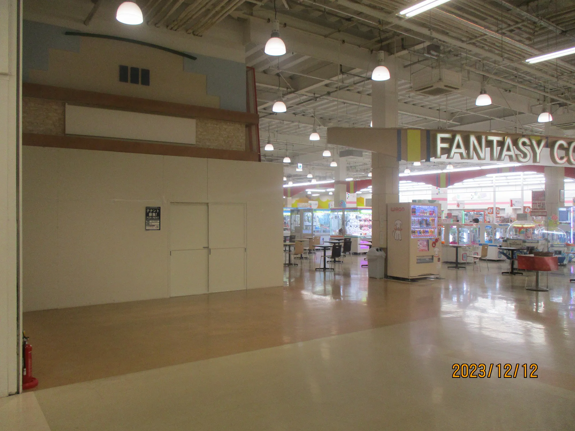 【イオンスーパーセンター鏡石店】物販やプロモーションに最適なスーパーセンター内フードコートのイベントスペース