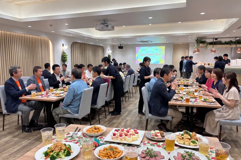 【表参道駅2分】パーティーやセミナーに適した白を基調とした明るい雰囲気な貸切スペース