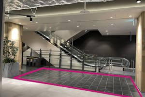 【BiVi新さっぽろ】プロモーションや物販利用に適した商業施設の2階エスカレーター横スペース①