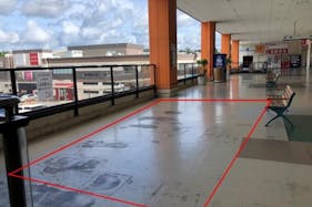 【フレスポジャングルパーク】プロモーション用途での利用が可能な商業施設2Fの西松屋前イベントスペース