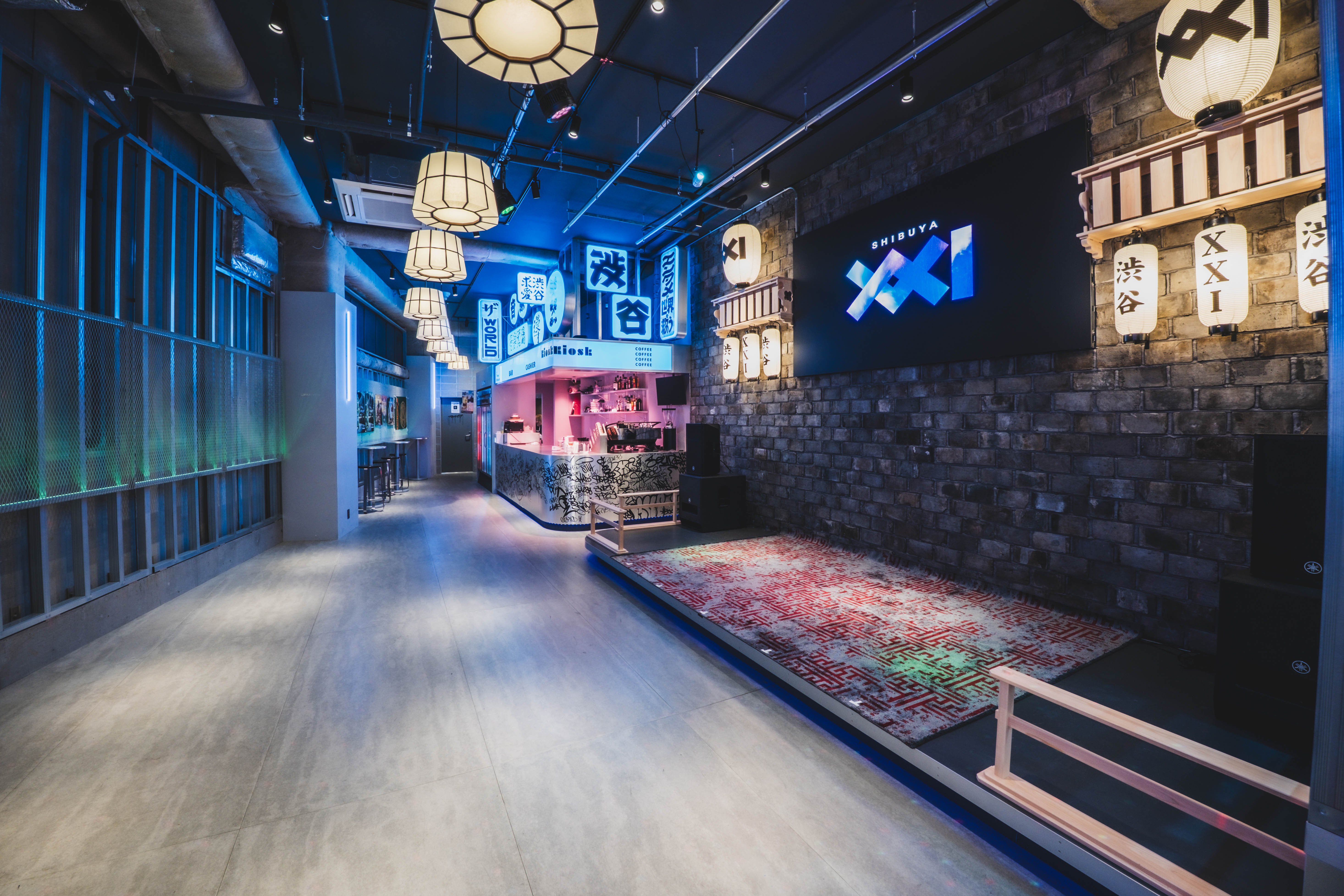 【SHIBUYA XXI】スペース4（ステージ、客席）