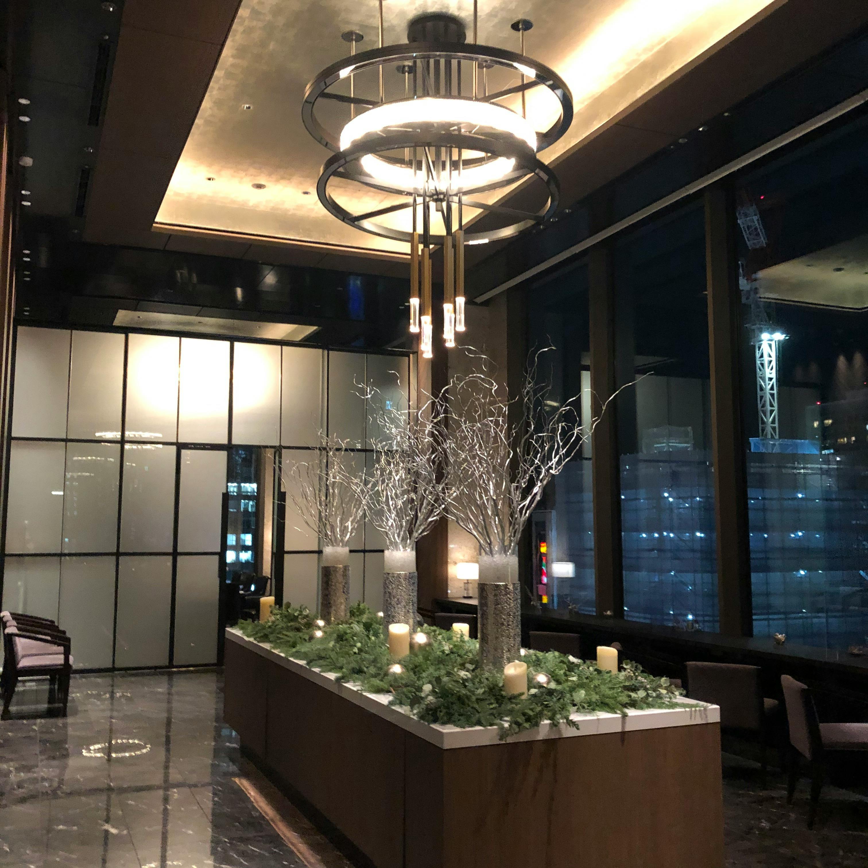 【ACホテル・バイ・マリオット東京銀座14F】東銀座駅から3分！展示会やレセプションに最適なホテル最上階の高級感溢れるイベントスペース「ロジェドール」