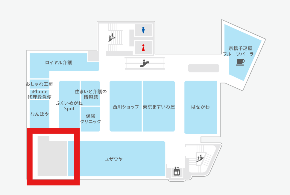 【ODAKYU 湘南 GATE】5階空き区画