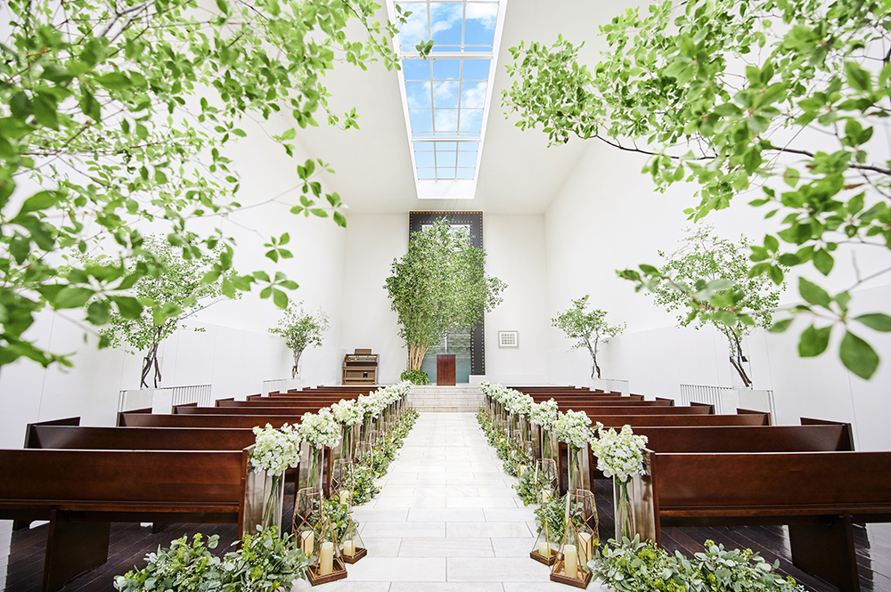 【宇都宮インターパーク】撮影に利用可能なインターパーク内のイベントスペース(チャペル)