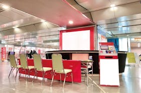 【東京シティエアターミナル/水天宮駅直結】ポップアップストアやプロモーションに適した駅直結のショッピングセンター内2階にあるイベントスペース