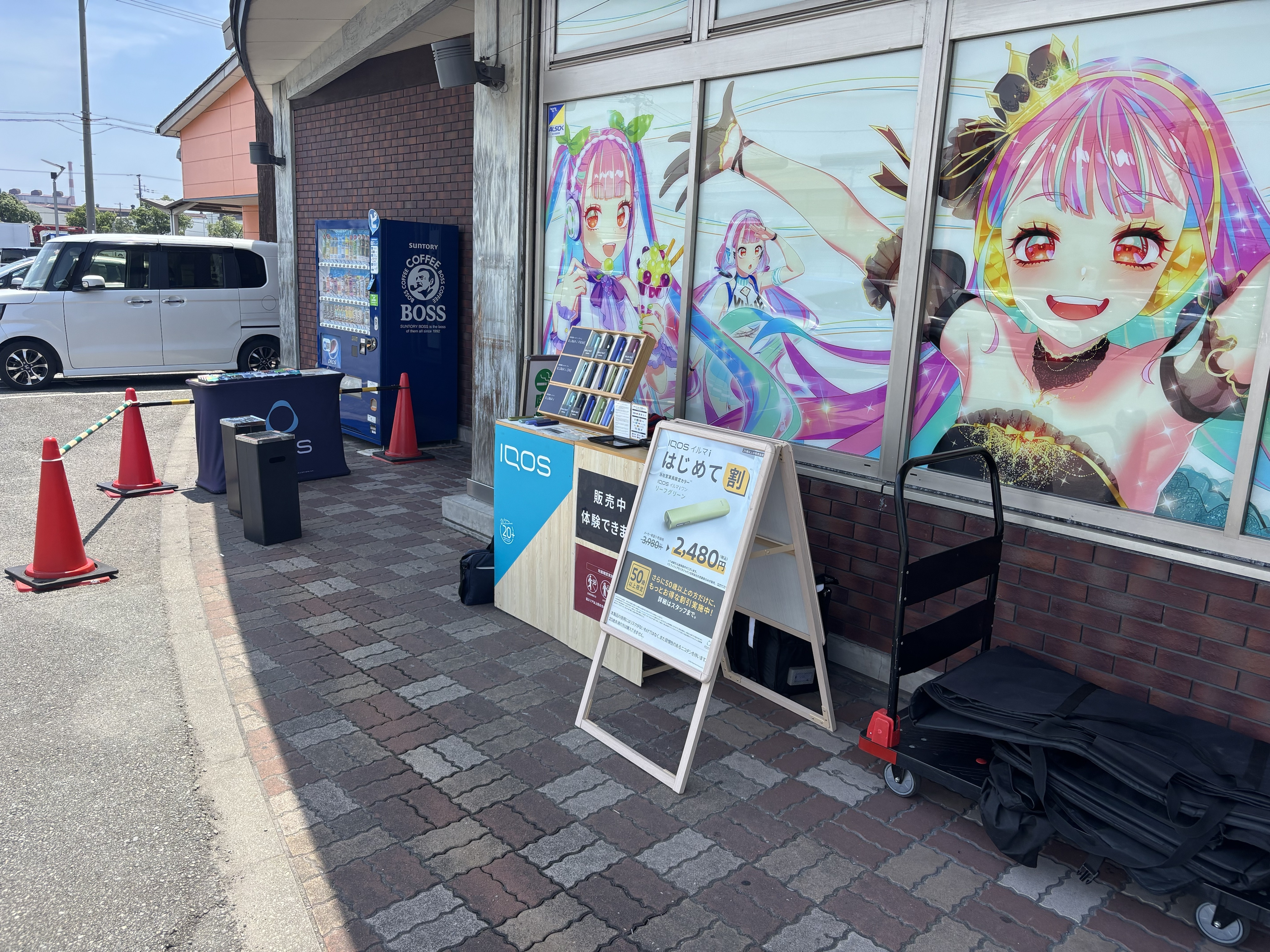 【夢屋加古川店｜割引キャンペーン実施中】キッチンカーやプロモーション等に最適なアミューズメント施設のイベントスペース（東風除横①）