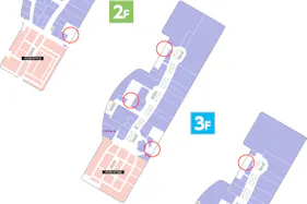 【イオンモール日の出】エレベーター扉