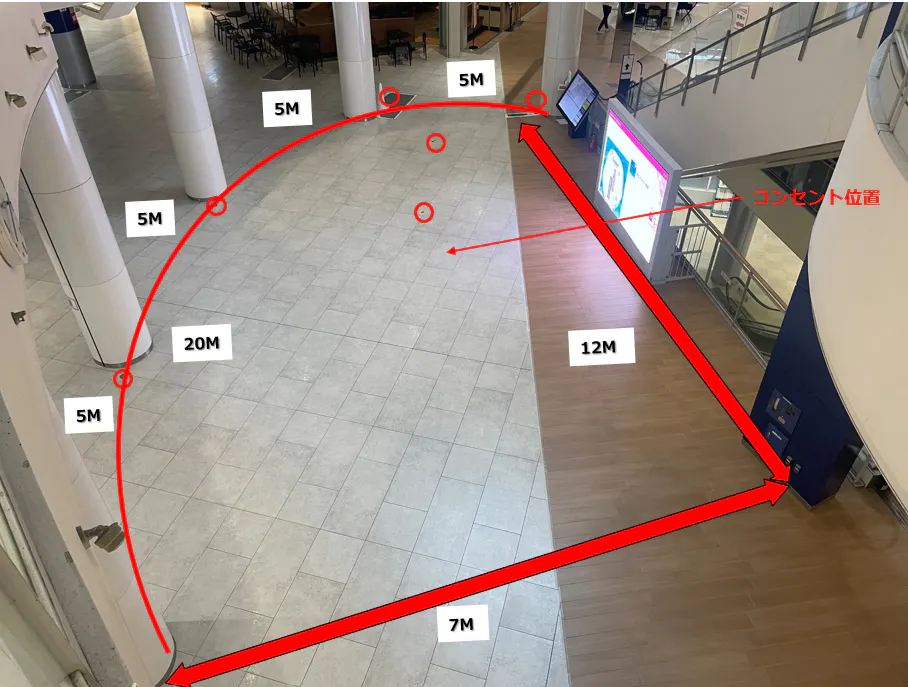 【イオンモール伊丹】1F エンターテイメントコート