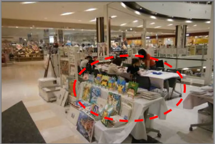 【イオンモール新瑞橋】2Fセントラルコート吹抜けA(北側）