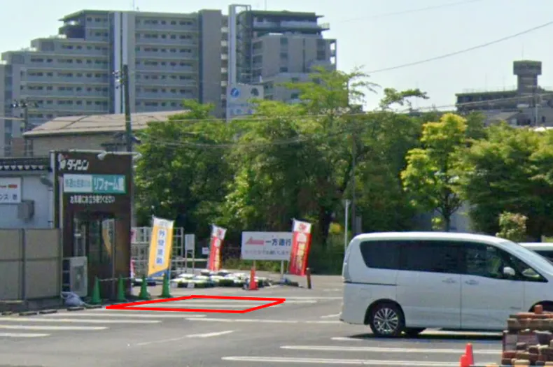 【ダイシン長町店】駐車場　キッチンカーの出店やテント形式のイベント実施に最適な屋外の催事イベントスペース