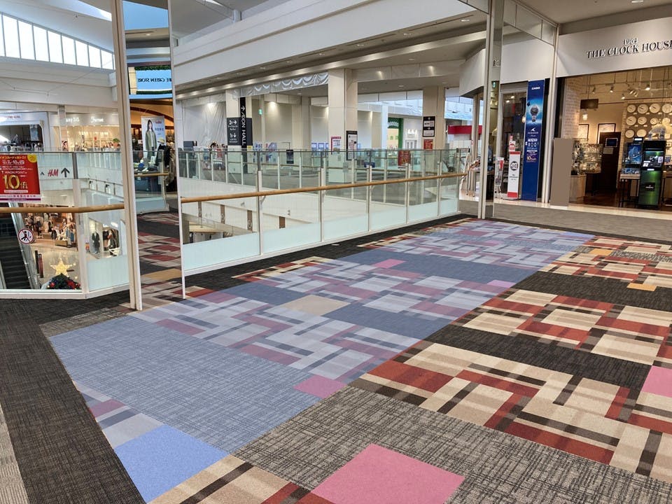 【イオンモール熊本】イッカ前ブリッジの画像