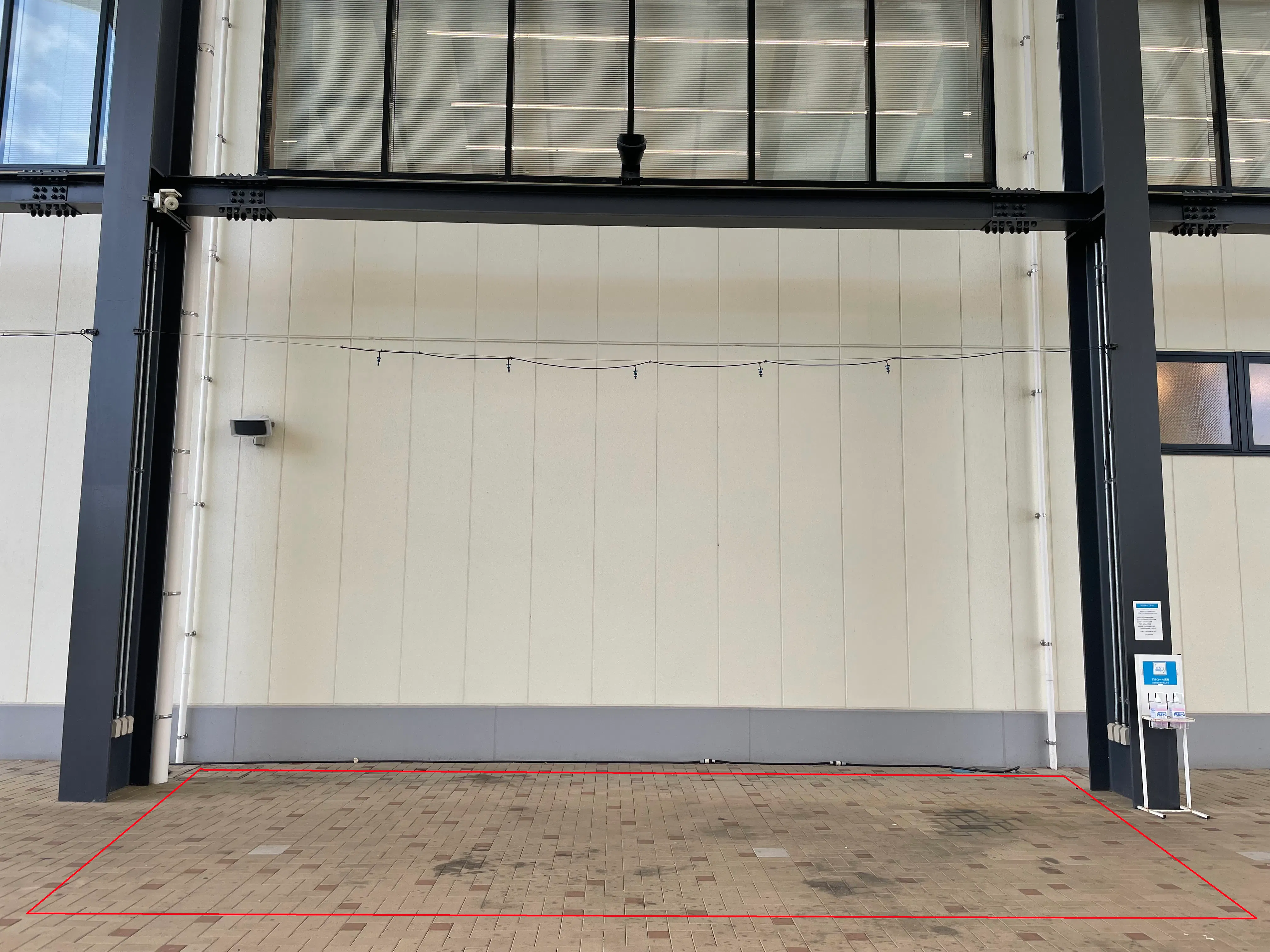 【BRANCH岡山北長瀬】プロモーションや物販用途での利用が可能な商業施設の半屋外スペース