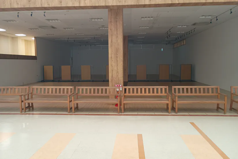 【イオンスーパーセンター十和田】専門店南側中央 販促プロモーションや物販に最適なスーパー店内催事イベントスペース