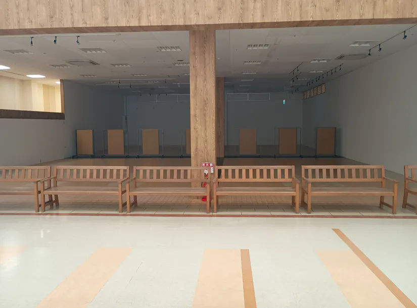 【イオンスーパーセンター十和田】専門店南側中央 販促プロモーションや物販に最適なスーパー店内催事イベントスペース