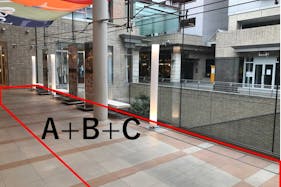 【代官山アドレス・ディセ】ポップアップストアやPRイベントに最適なワイドスパンに展開可能なイベントスペース(2F吹き抜けスペースA+B+C)