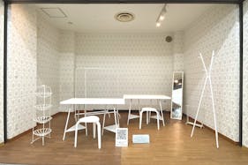 【自由が丘ひかり街|16号】アパレル・ファッション関連のポップアップストアやセール会場に最適な自由が丘の商店街内イベントスペース(什器レンタル 無料)