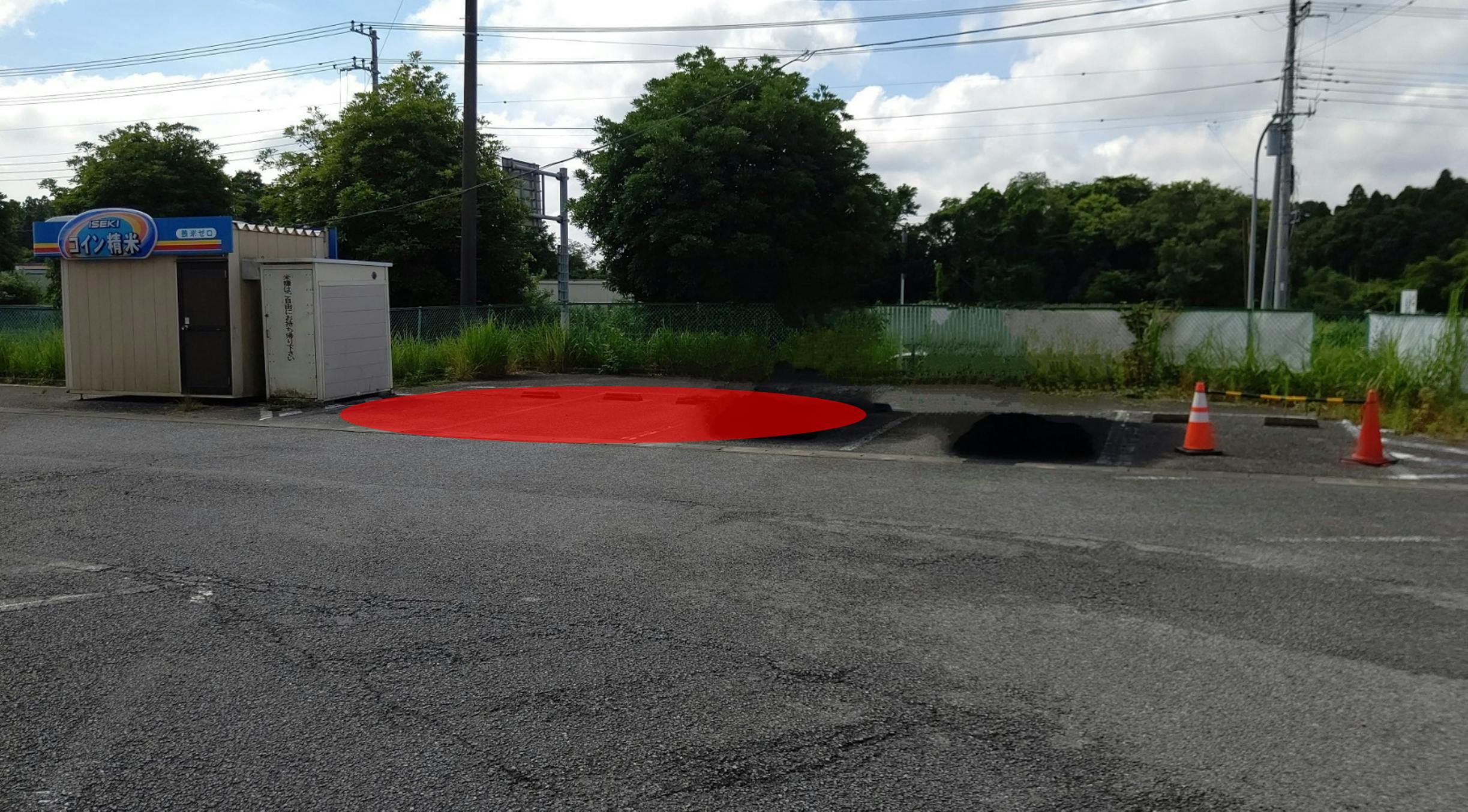 【メガセンタートライアル酒々井店】キッチンカーやプロモーションでの出店が可能な屋外スペース【電源準備中の為発電機などご準備下さい】の画像